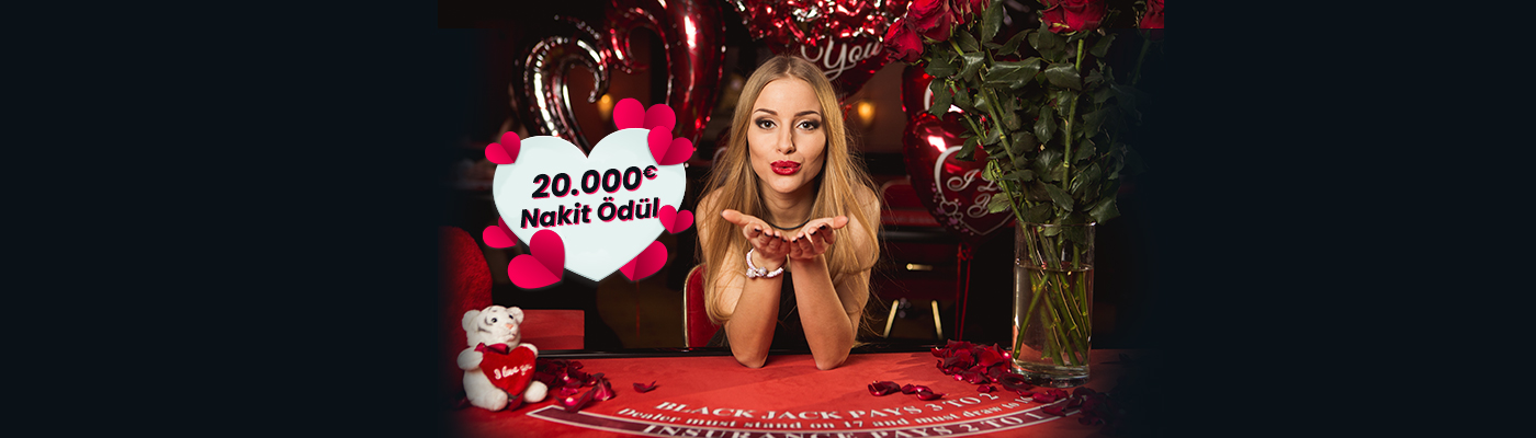 20.000 Euro Nakit Ödüllü Blackjack ve Rulet Kampanyası