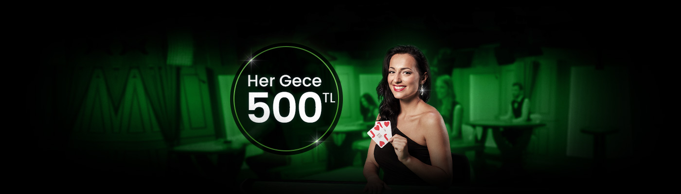 Blackjack Turnuvasından Her Gece Herkese 500 TL